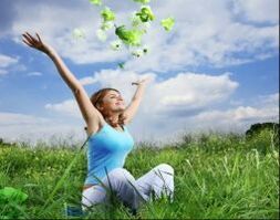 Puedes infectarte con helmintos en la naturaleza.